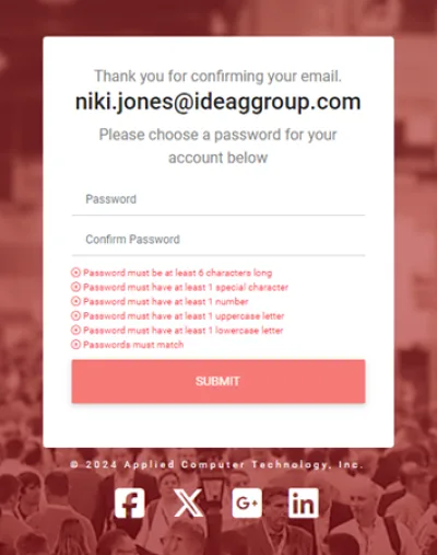 EXPODCAD emailconfirm