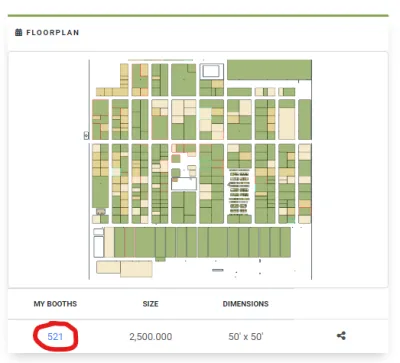 EXPODCAD floorplan